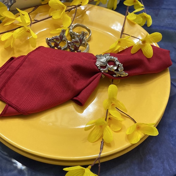 Pewter Napkin Rings - Picture 7 of 7